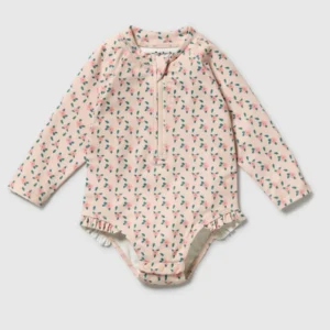 Wilson & Frenchy Little Blossom Long Sleeved Swimsuit