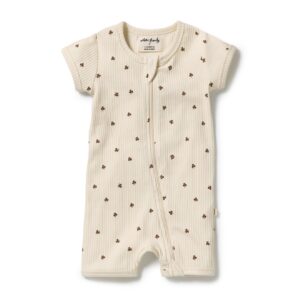 Wilson & Frenchy Lucky Charm Organic Boyleg Zipsuit
