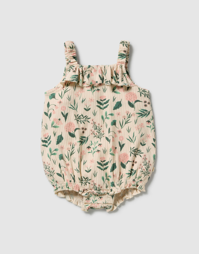 Wilson & Frenchy Sweet Bloom Organic Playsuit Wilson & Frenchy Sweet Bloom Organic Playsuit