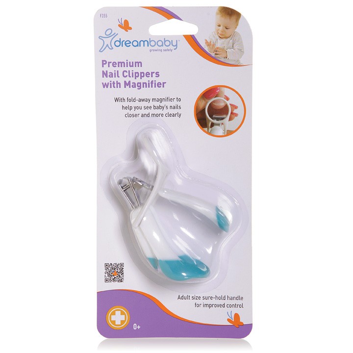 Dreambaby Premium Nail Clippers with Magnifier